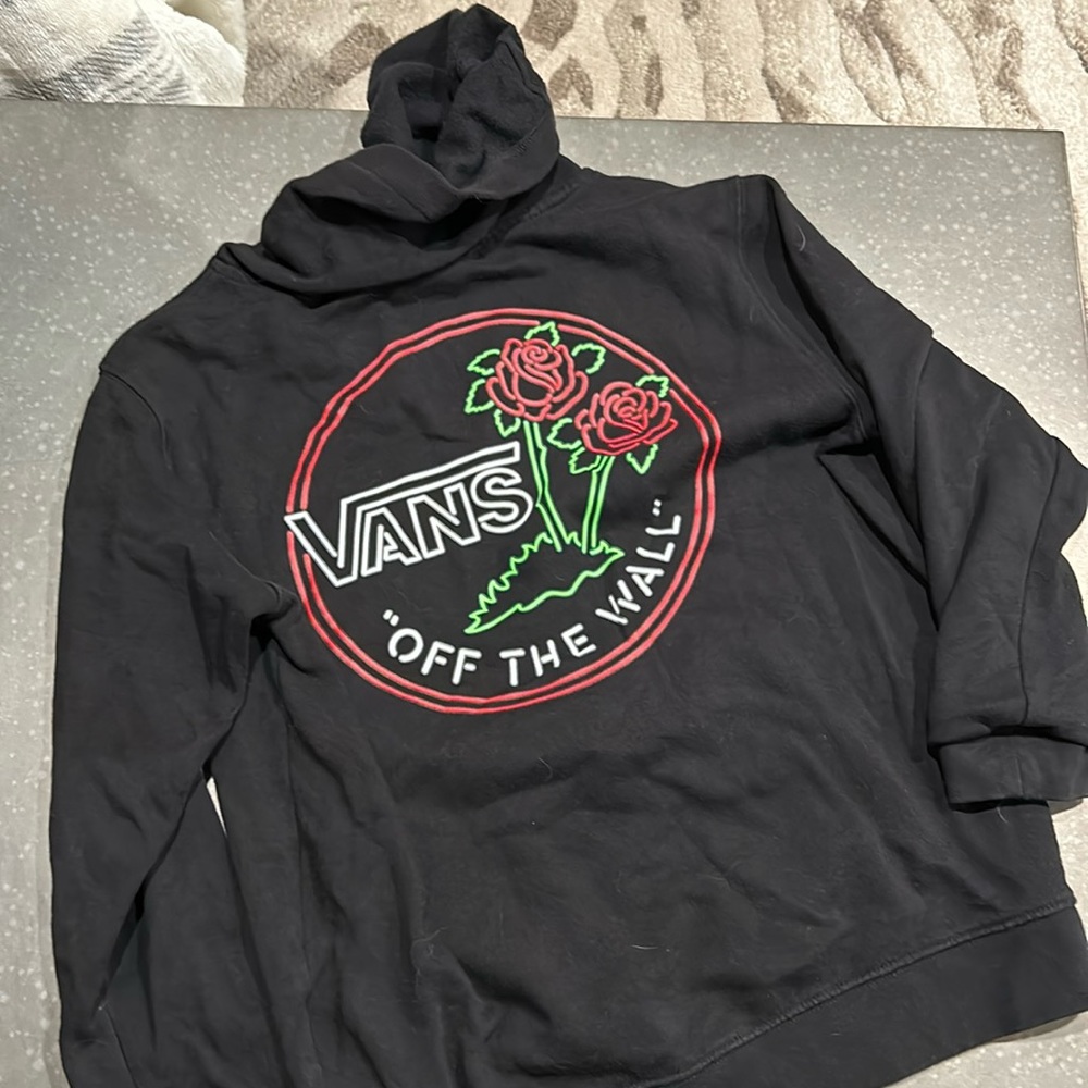 Vans boys hoodie size large